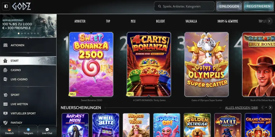 Casino bonus ohne oasis
